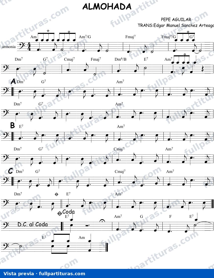 Almohada — vista previa
