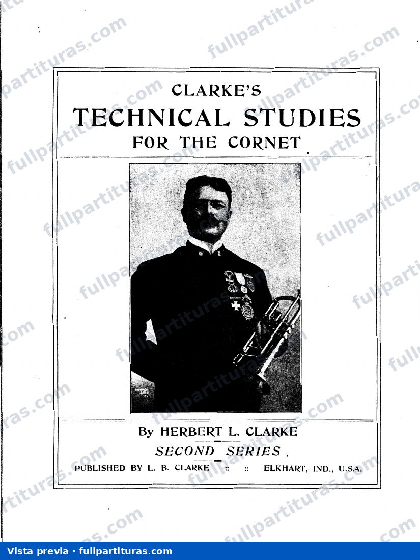 Clarke's Technical Studies for the Trumpet — preview