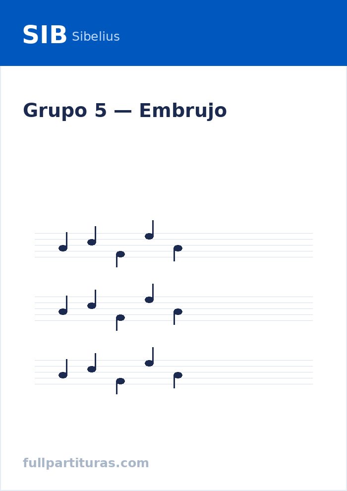 Embrujo — Vorschau