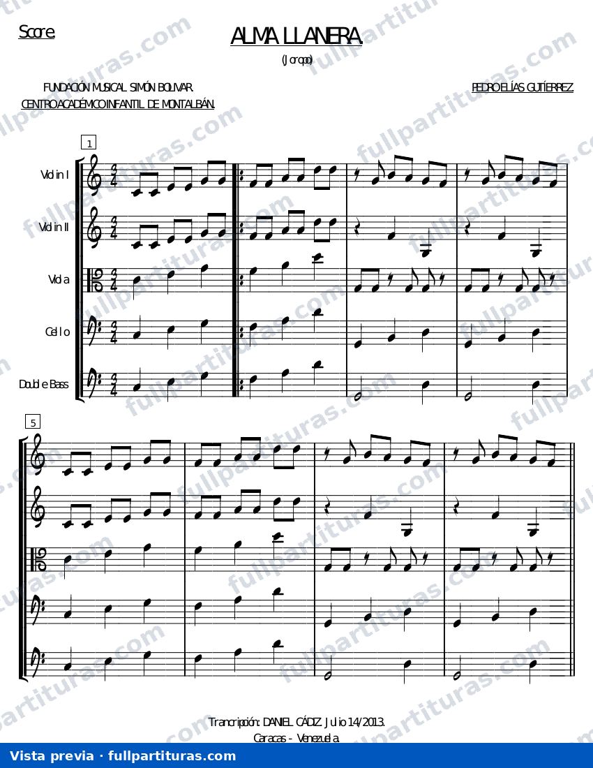 Alma llanera — preview