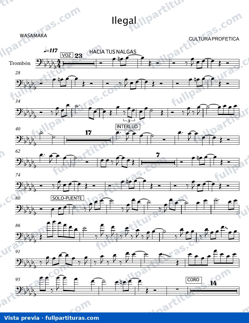 Ilegal (Trombón) — vista previa