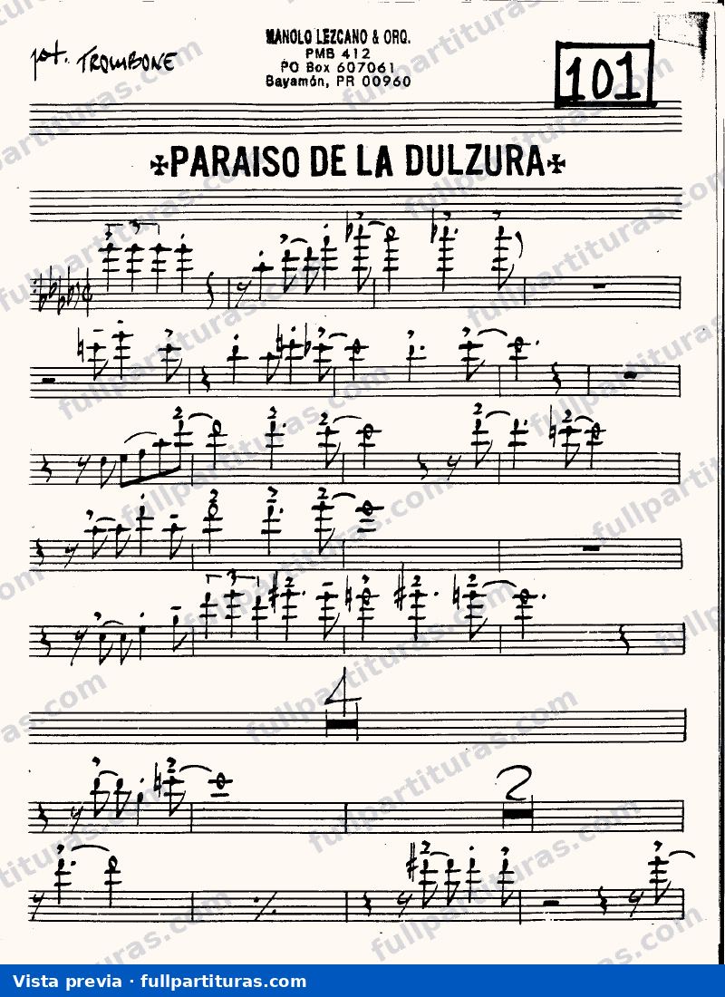 Paraíso de la dulzura — preview