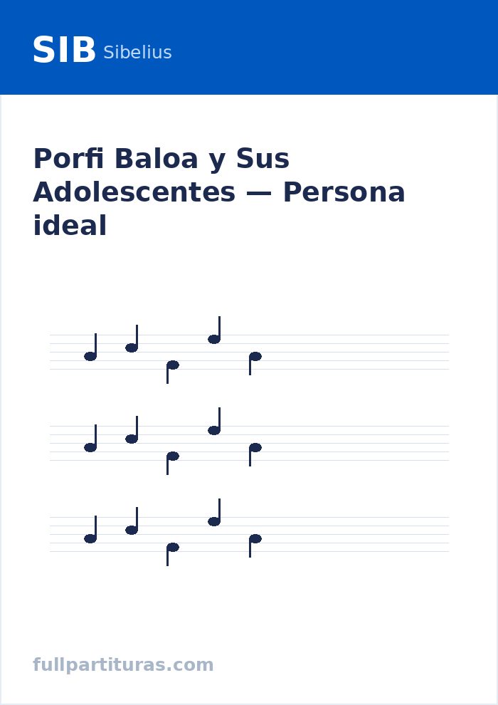 Persona ideal — Vorschau