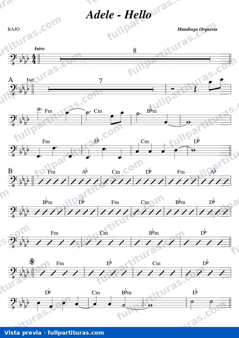 Hello (Salsa) — vista previa