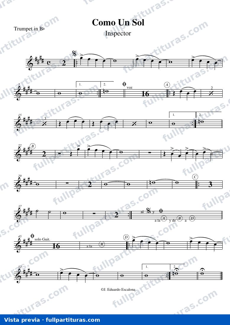 Como un sol — preview