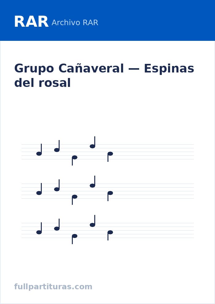 Espinas del rosal — visualização