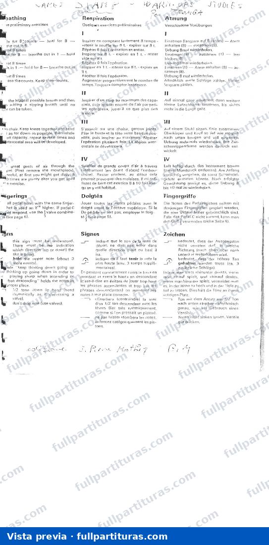 Flexibilidad y Calentamiento para trompeta — preview