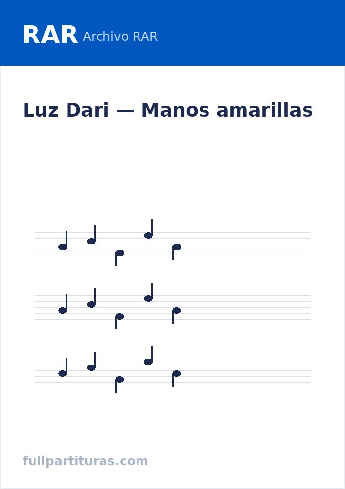 Manos amarillas — Vorschau