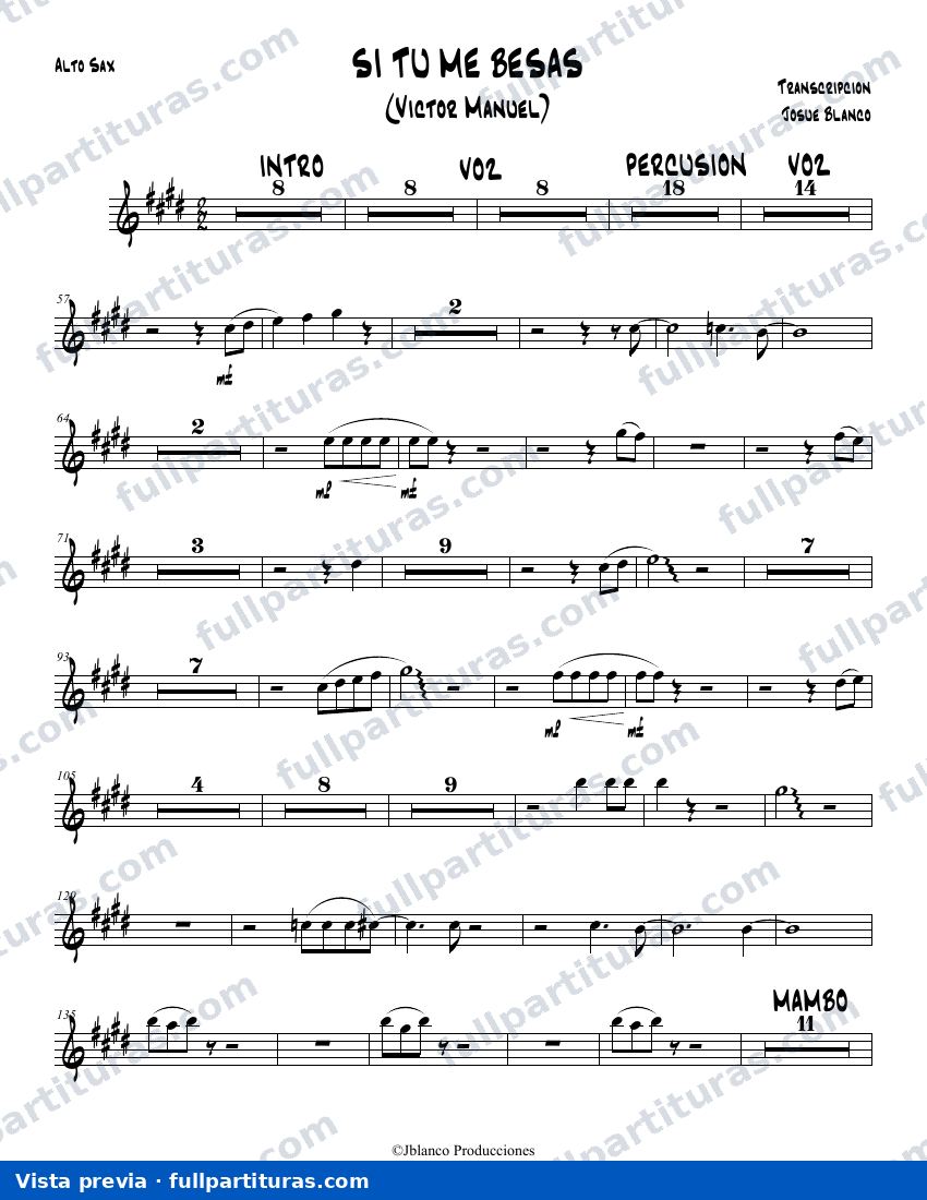Si tú me besas (V3) — Vorschau