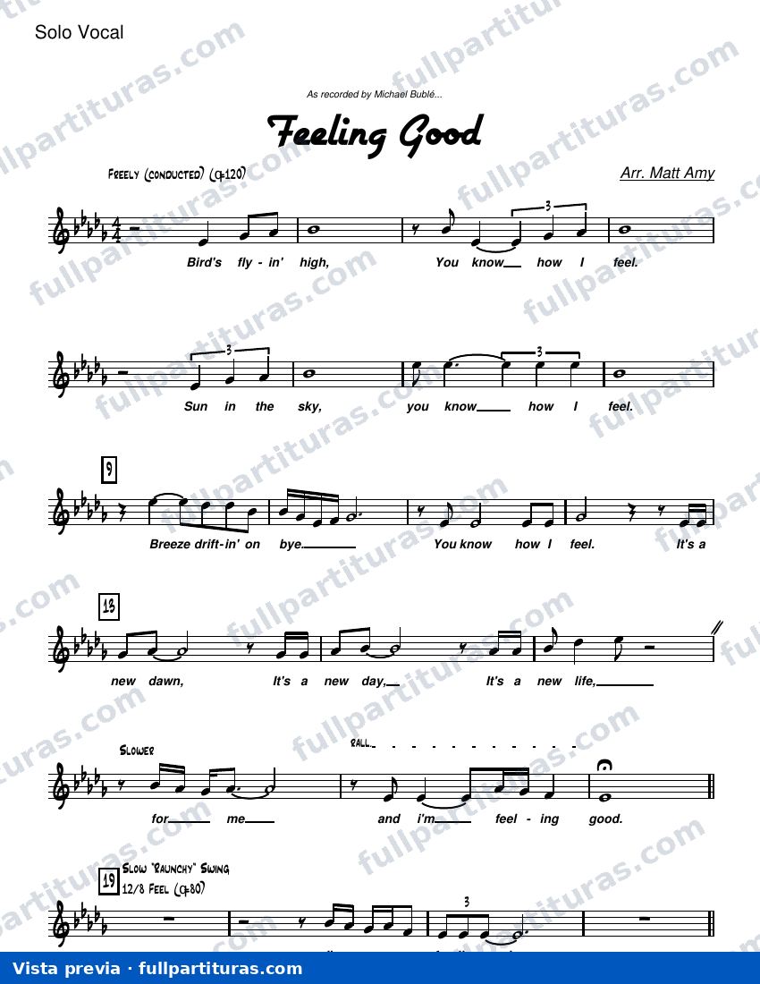 Feeling Good — preview