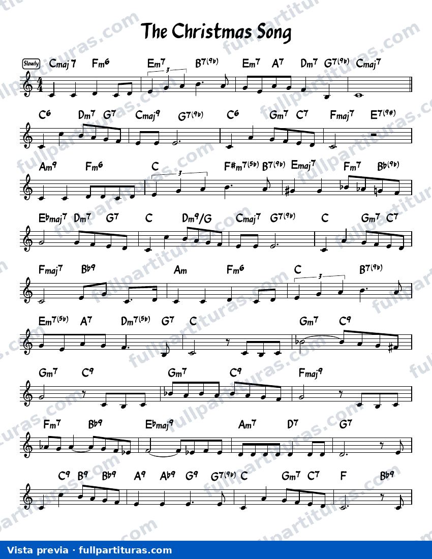 The Christmas Song — vista previa