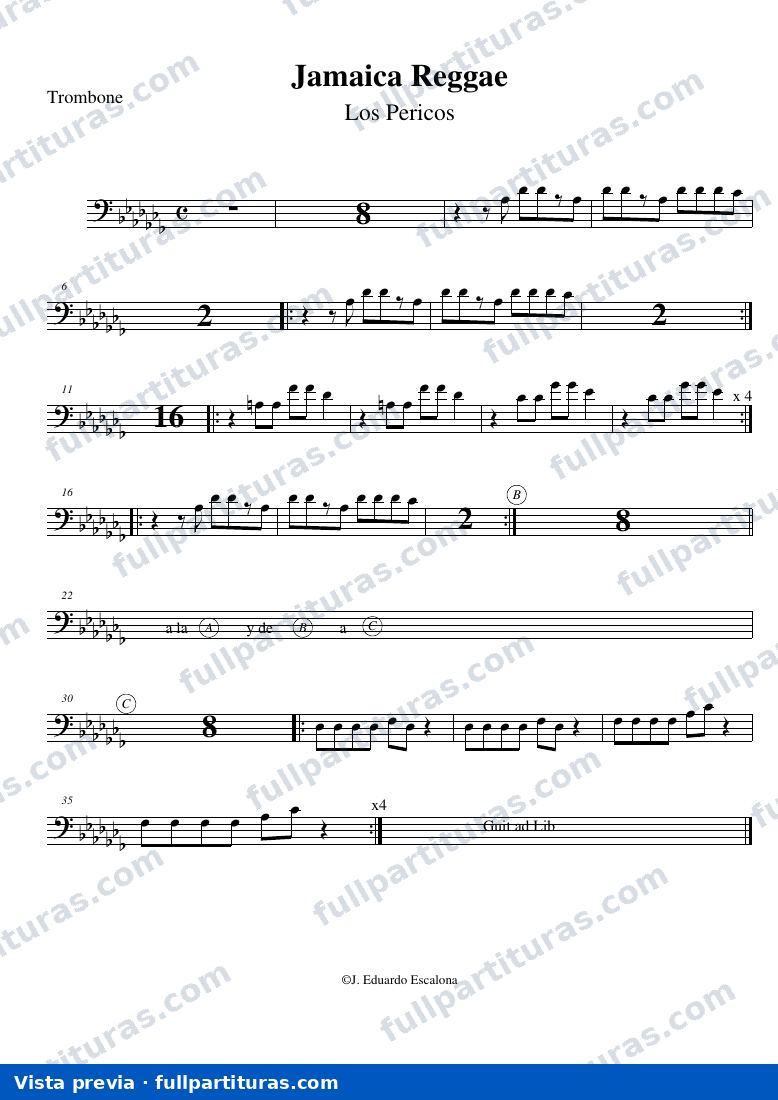 Jamaica Reggae (Trombón) — vista previa