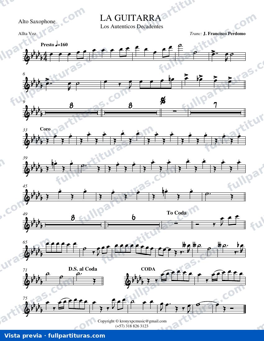 La guitarra — vista previa