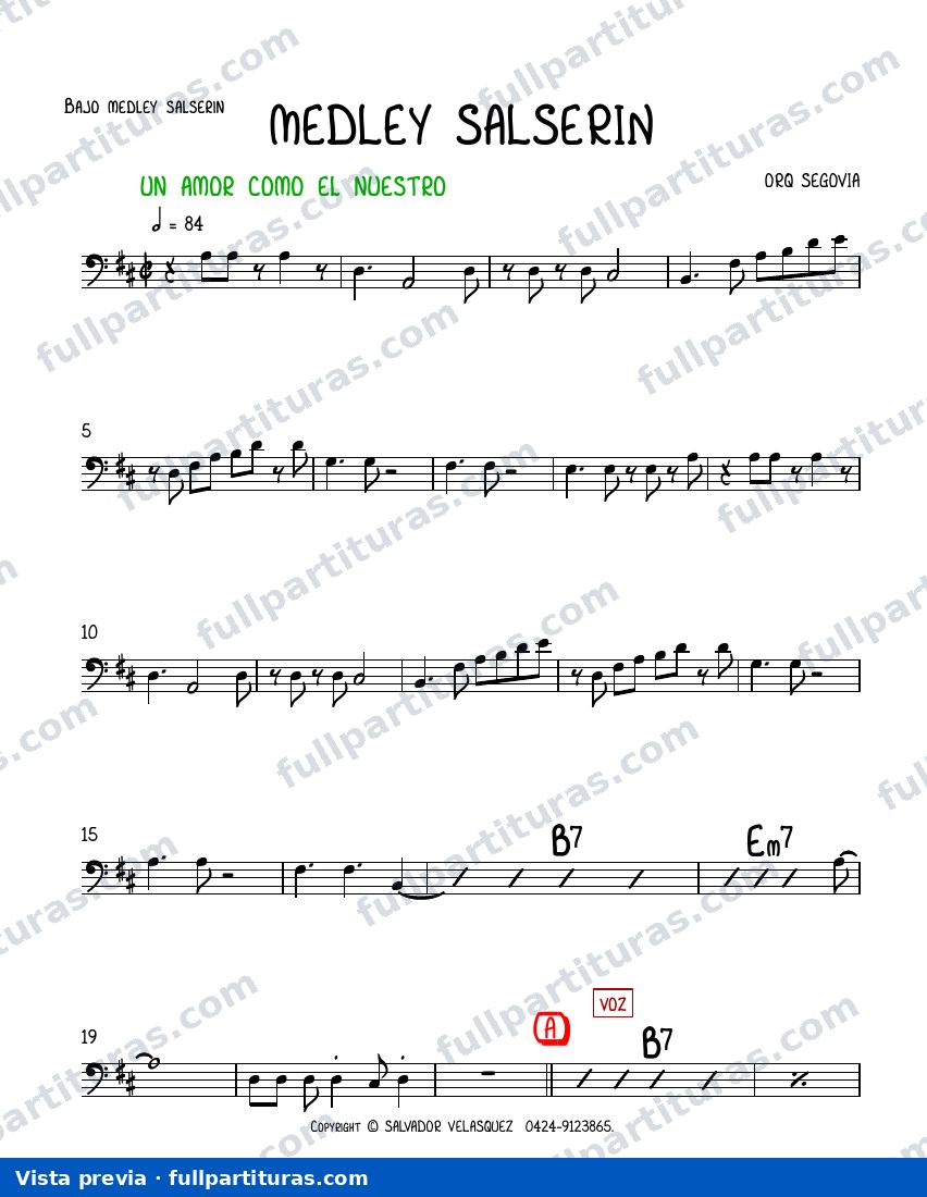 Medley Salserin — vista previa