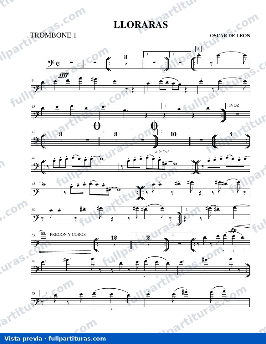 Llorarás (V2) — preview