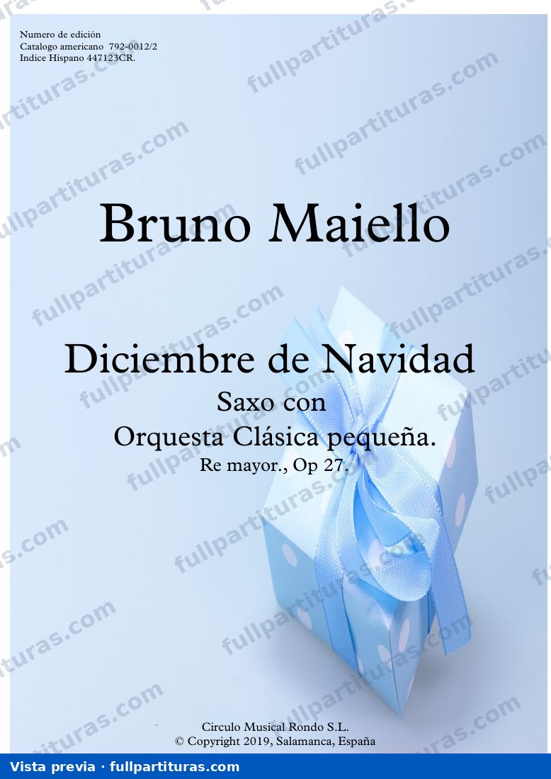 Diciembre de Navidad — vista previa