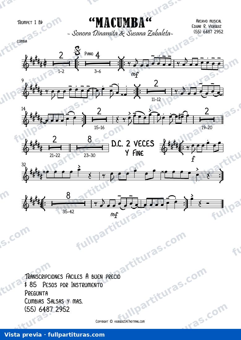 Macumba — preview