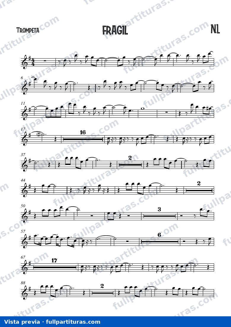 Frágil (Trompeta) — preview
