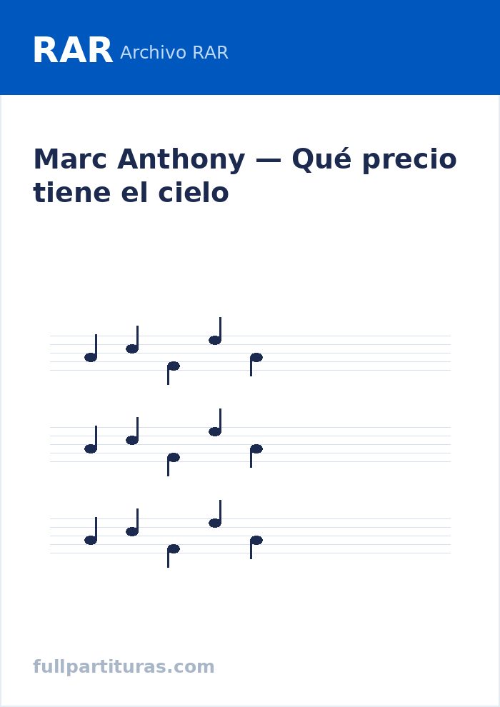 Qué precio tiene el cielo — Vorschau