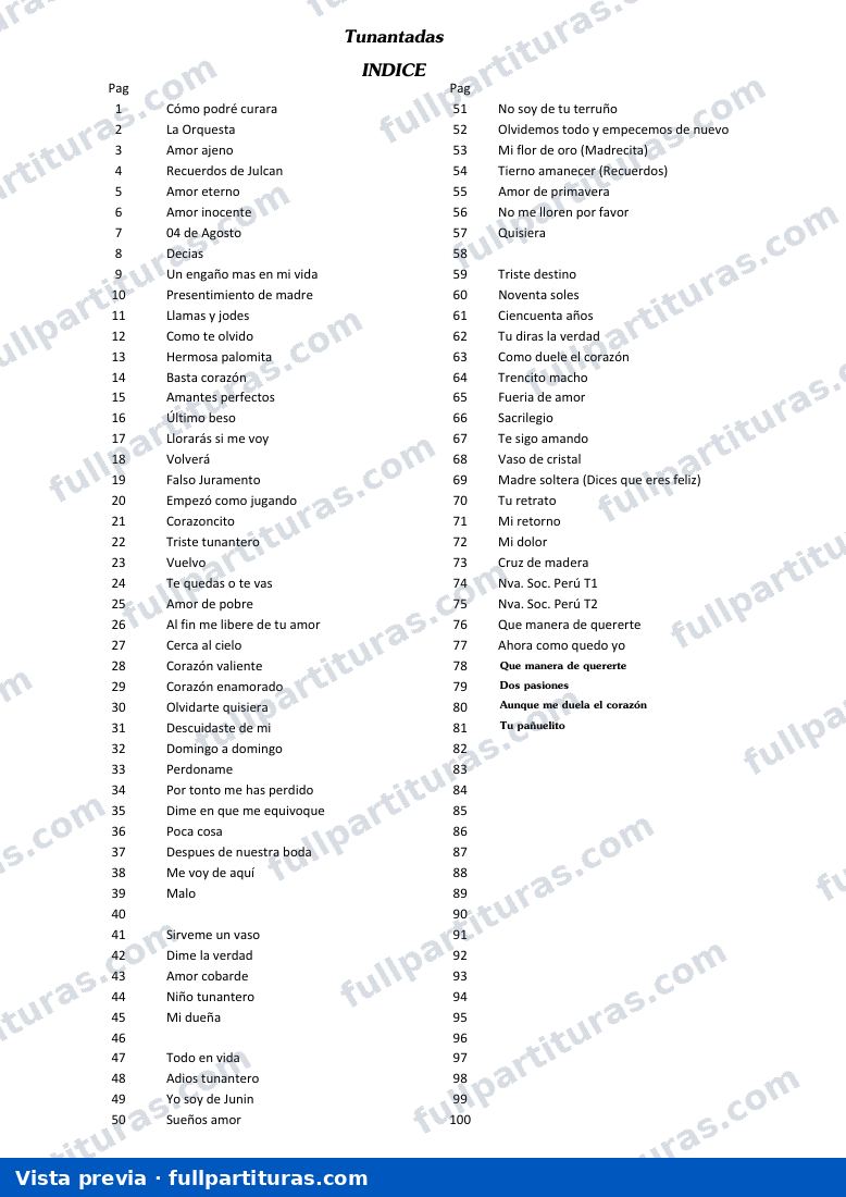 Pack 80 Tunantadas para saxofón alto — vista previa