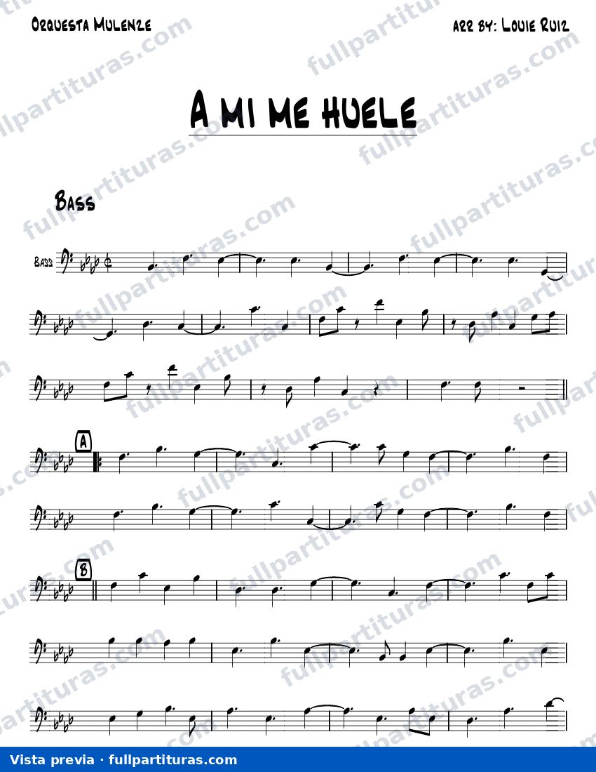 A mi me huele — vista previa