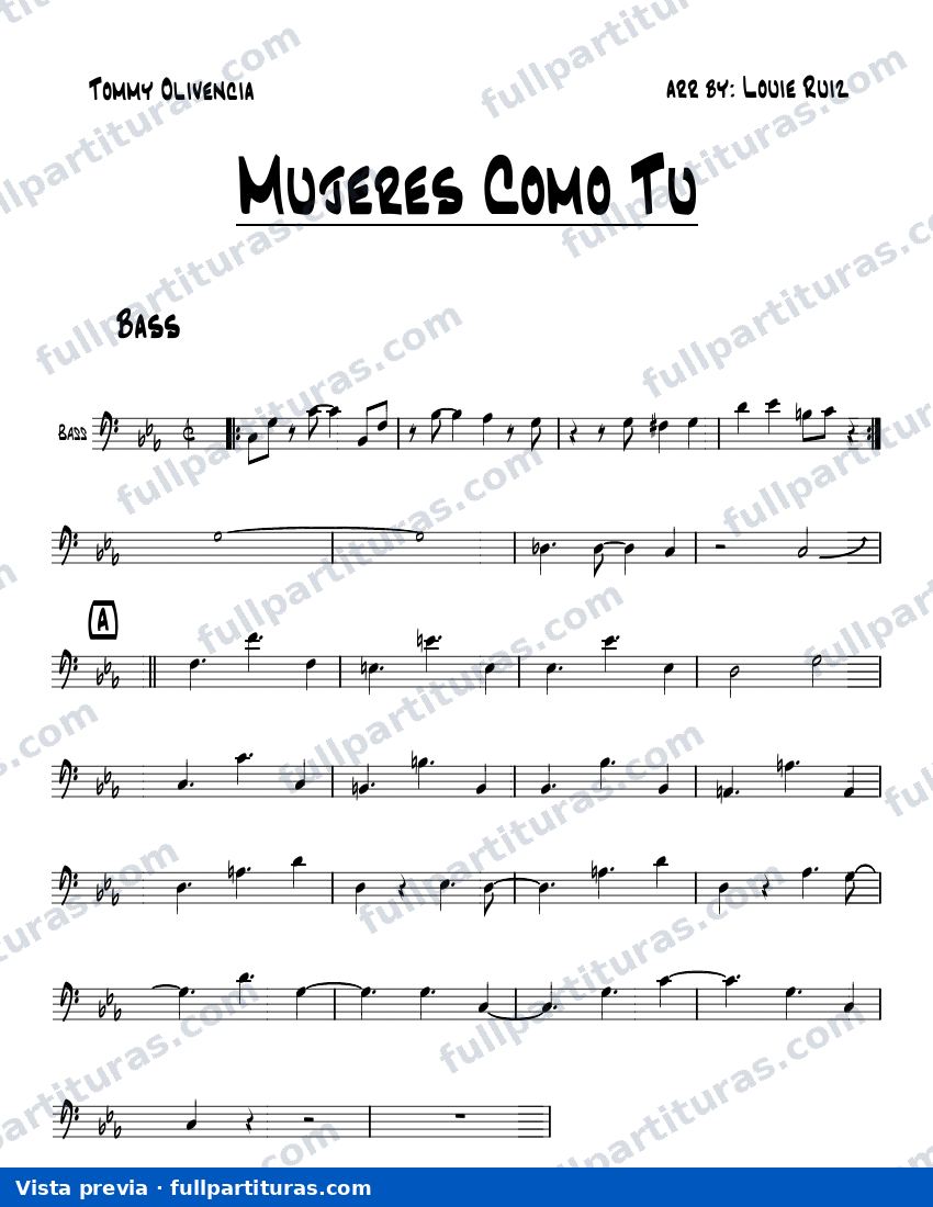 Mujeres como tú — preview