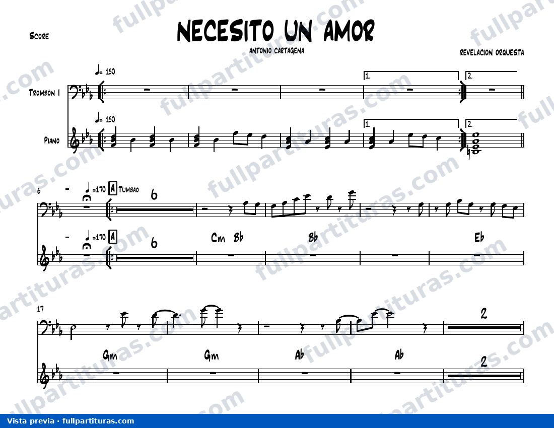 Necesito un amor — preview