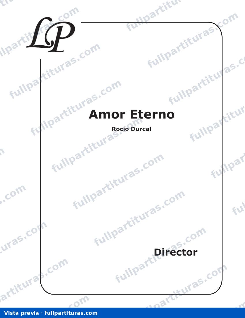 Amor eterno — vista previa