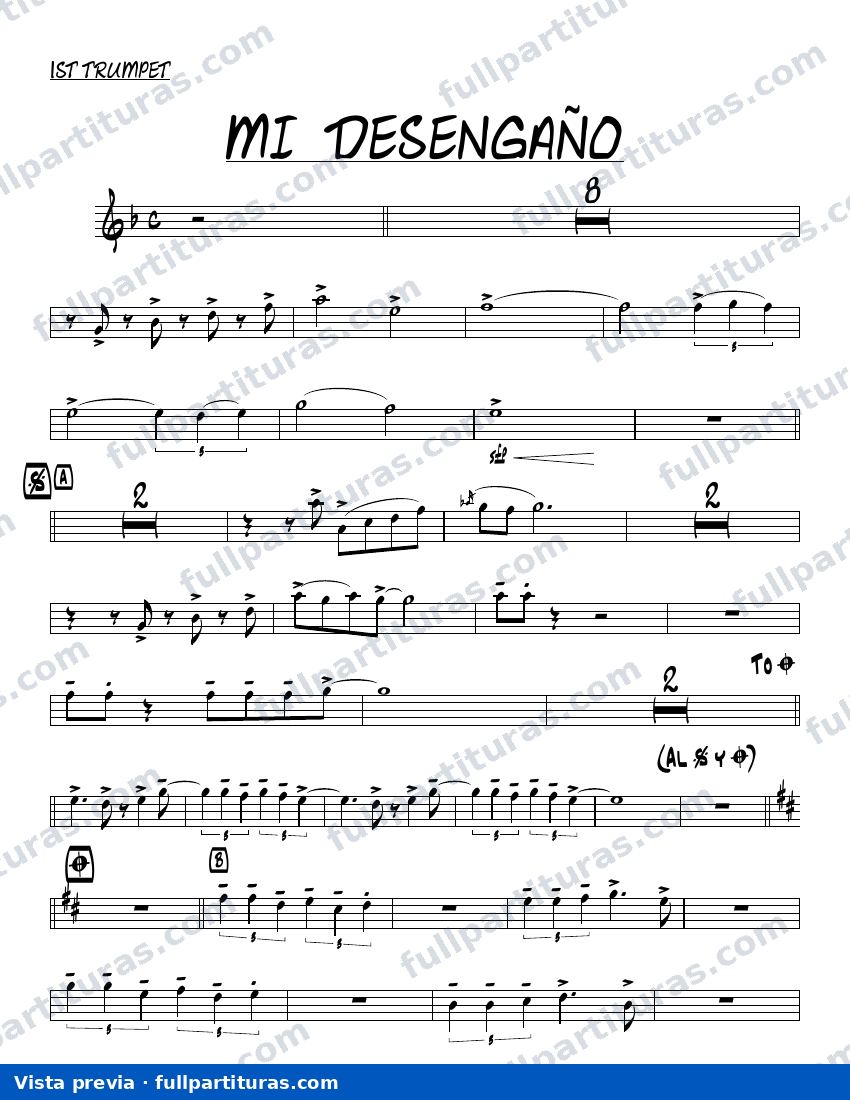 Mi desengaño — vista previa