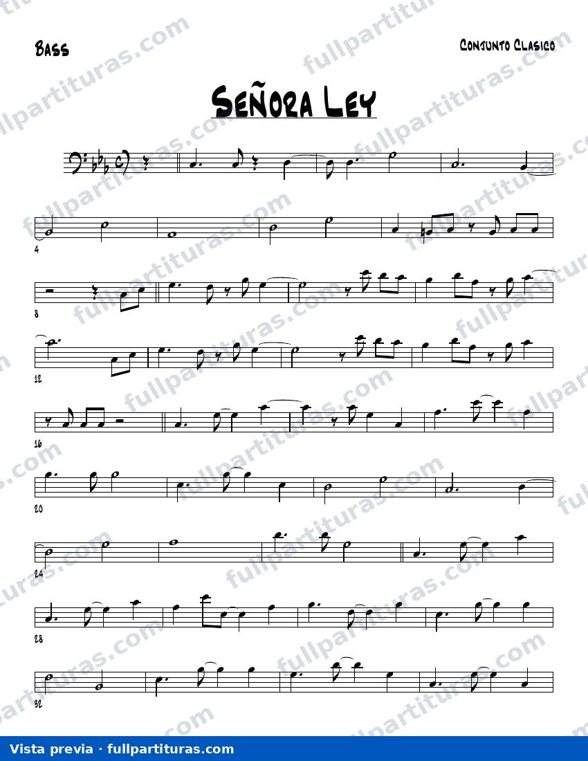 Señora Ley — vista previa