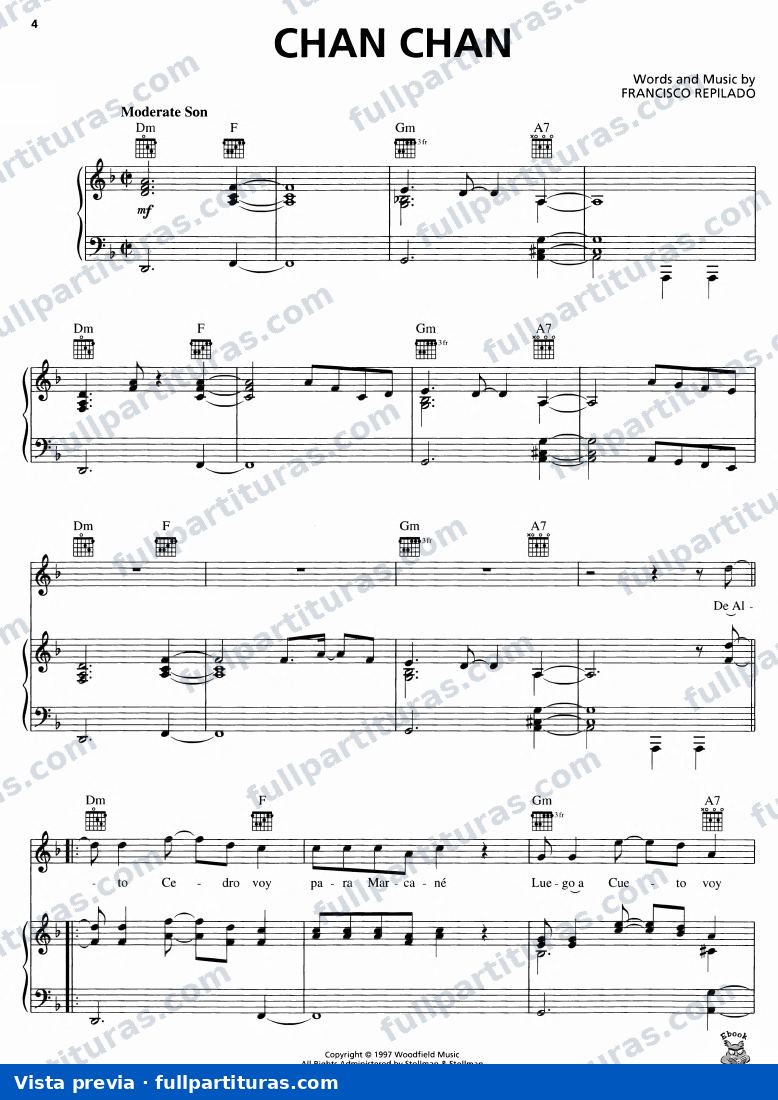 Chan Chan (Piano) — vista previa
