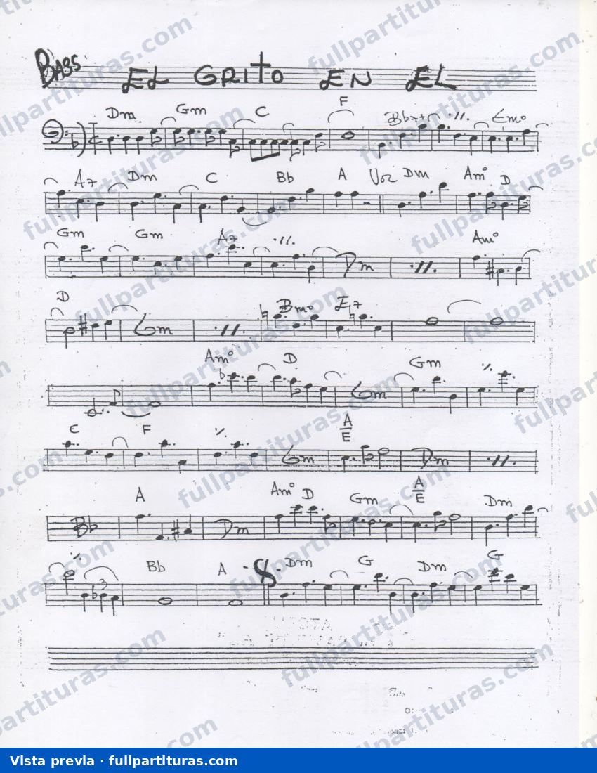 Poniendo el grito en el cielo — preview