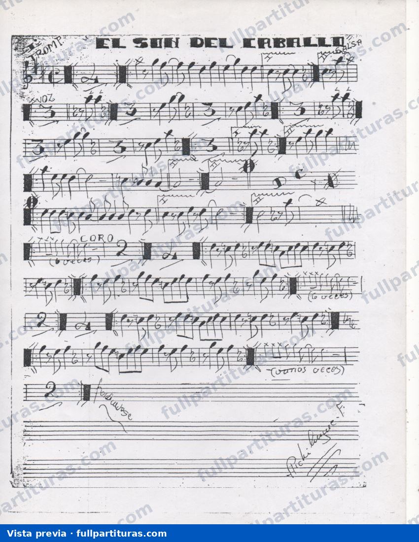 El Son del Caballo — vista previa