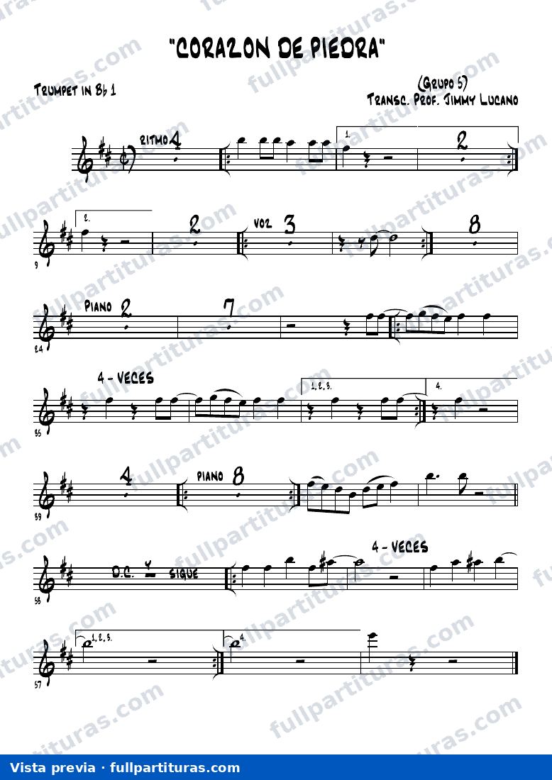 Corazón de piedra — preview