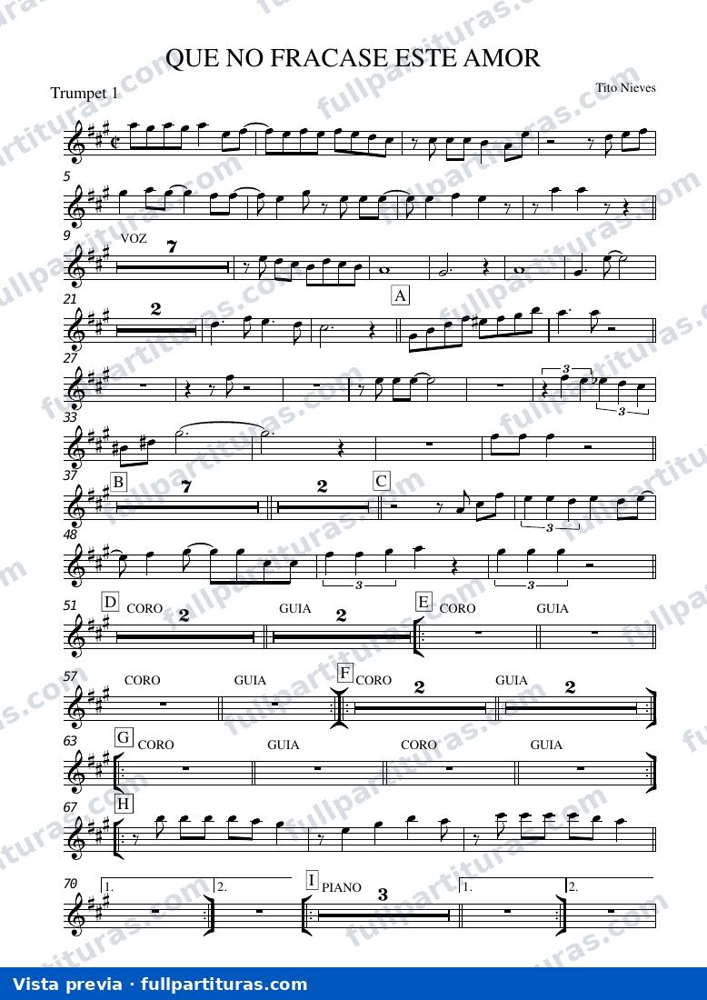 Que no fracase este amor — preview