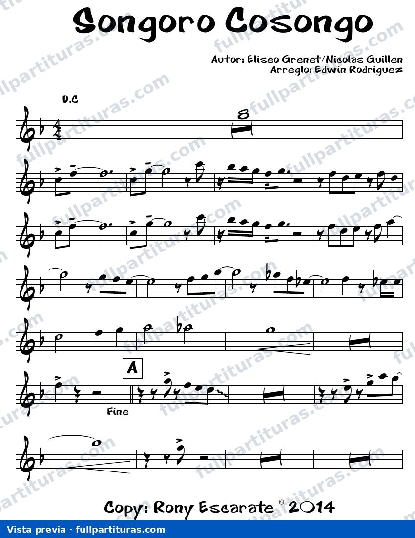Songoro cosongo — preview