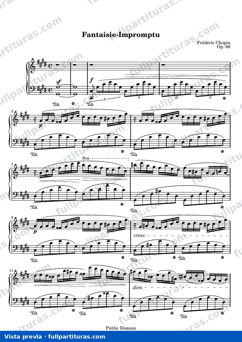 Fantasía-Impromptu — preview