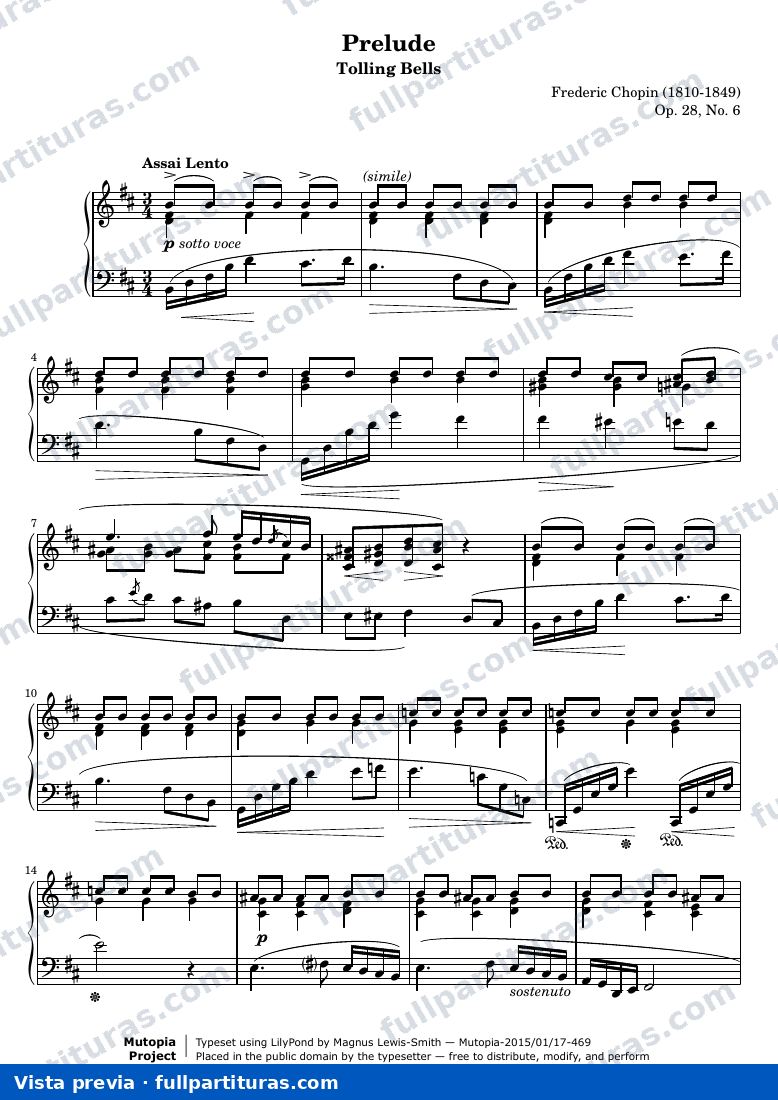 Preludio Op. 28, No. 6 — preview