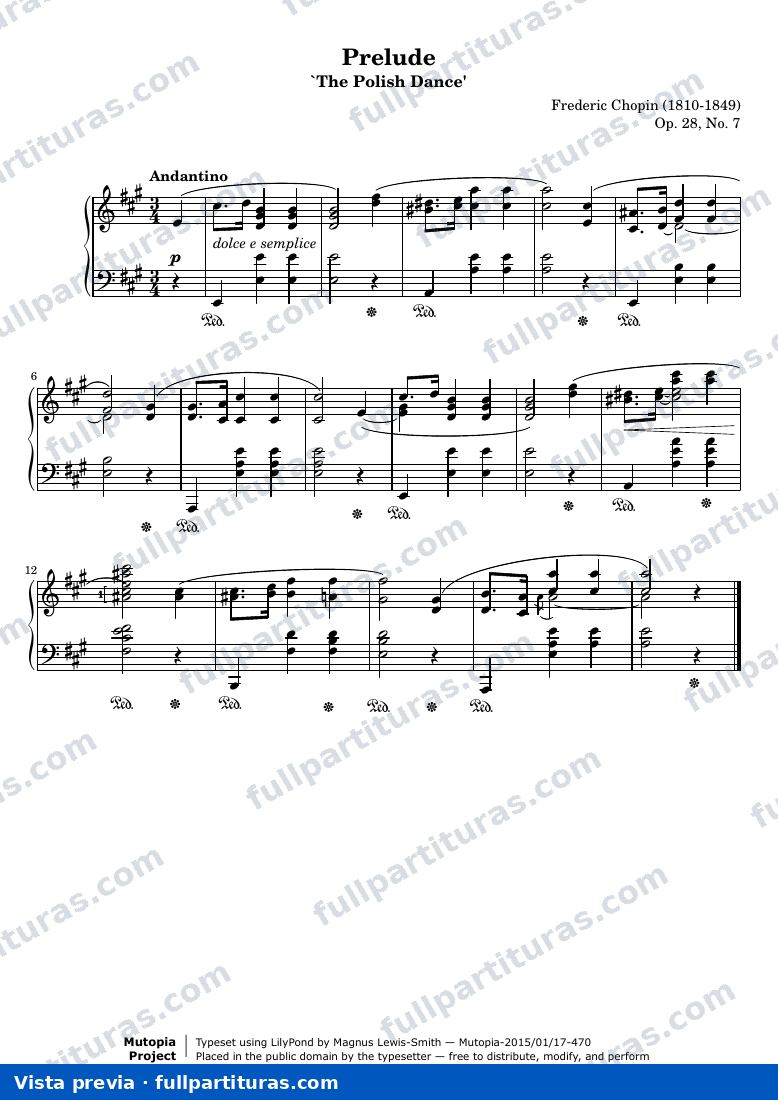 Prelude: Op. 28, No. 7 — preview