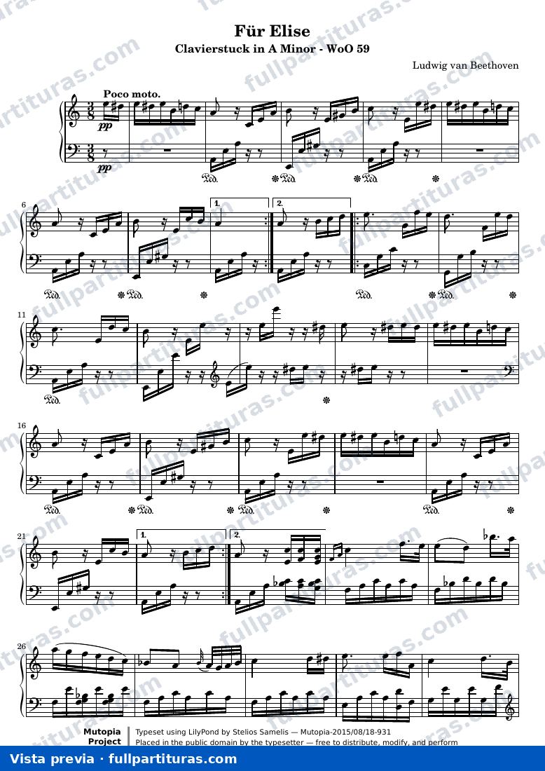 Für Elise — vista previa