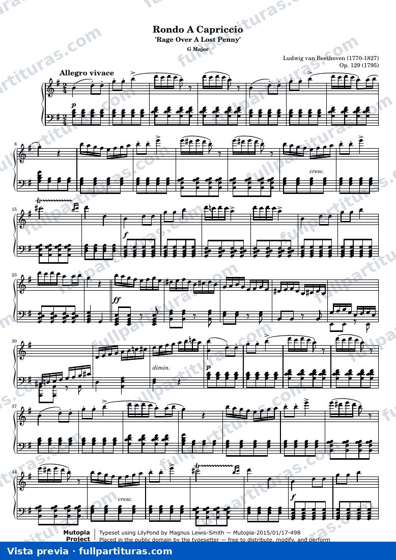 Rondo a capriccio — preview