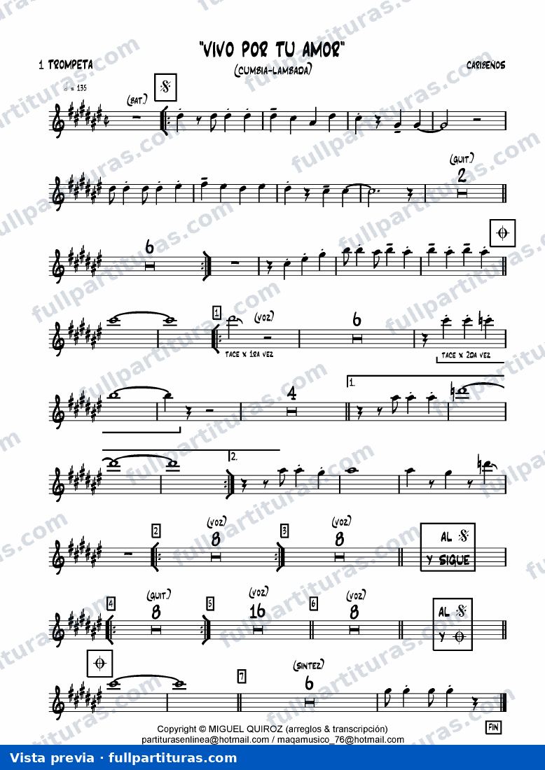 Vivo por tu amor — preview