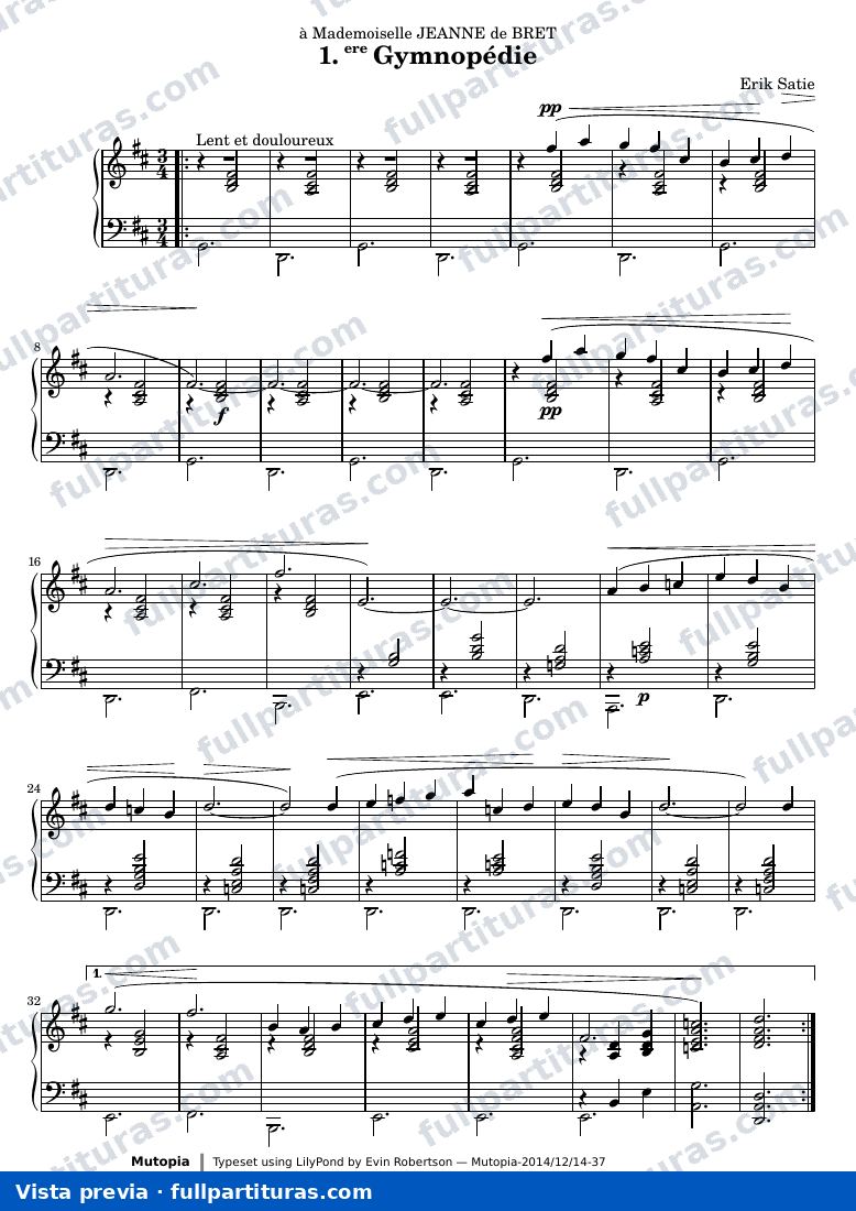 Gymnopédie No. 1 — preview