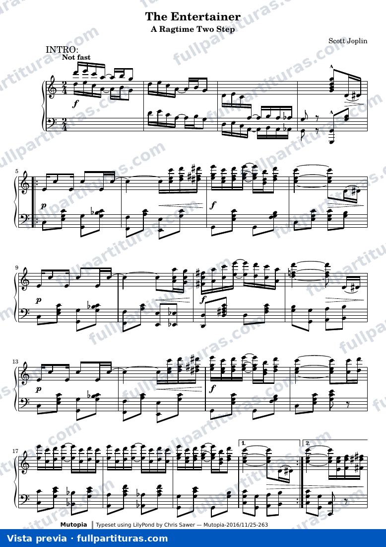 The Entertainer (Piano) — preview