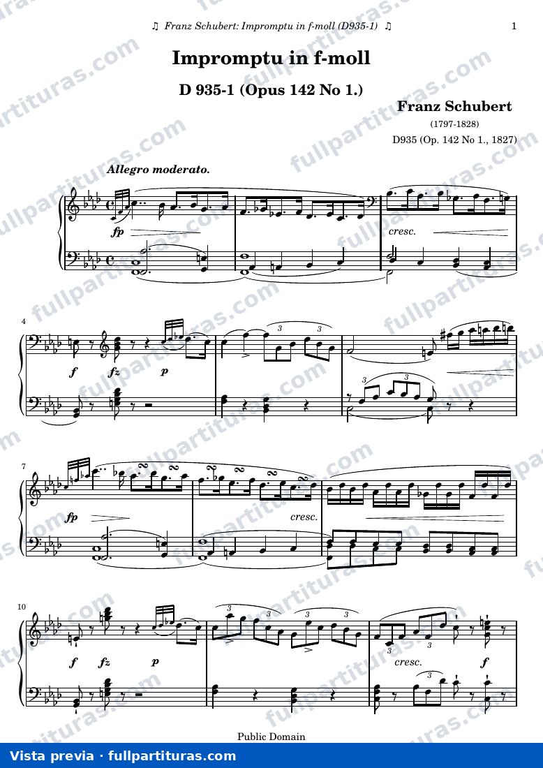 Impromptu en fa menor (Piano) — vista previa