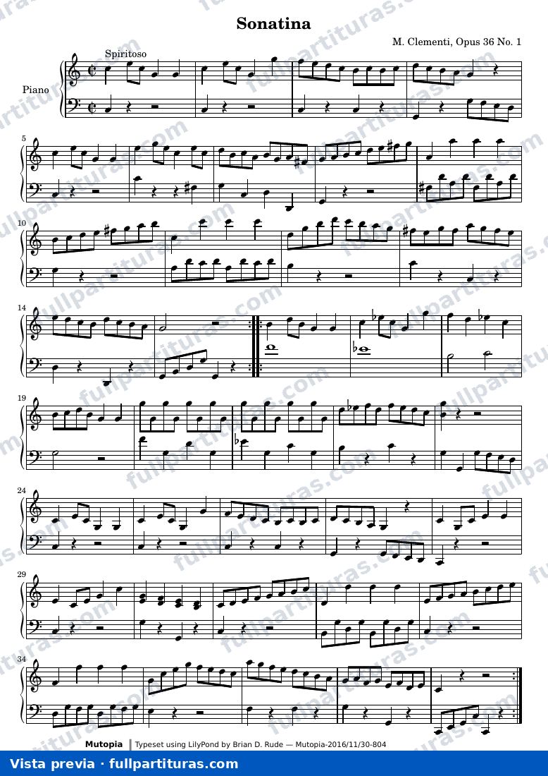 Sonatina — preview