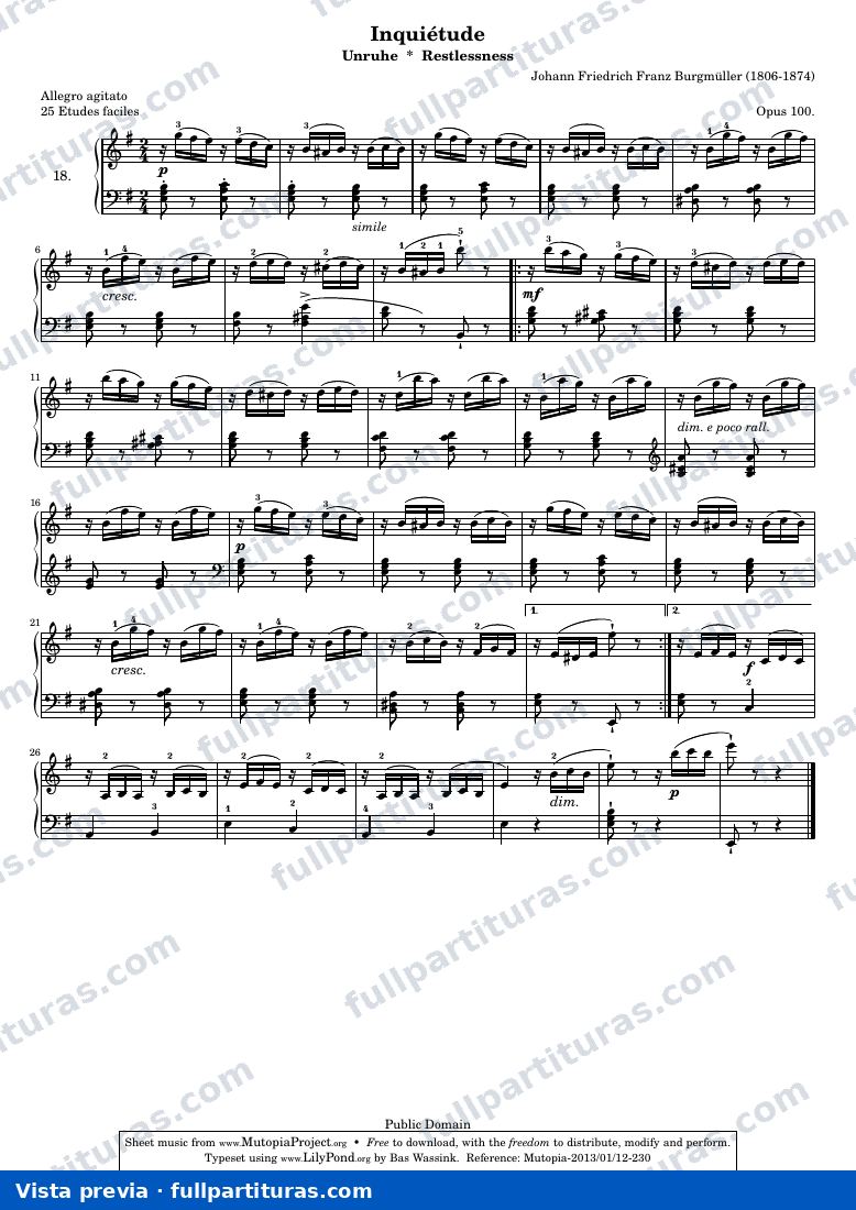 Inquiétude — preview