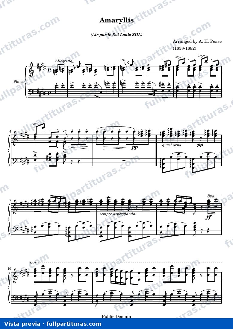 Amaryllis — preview