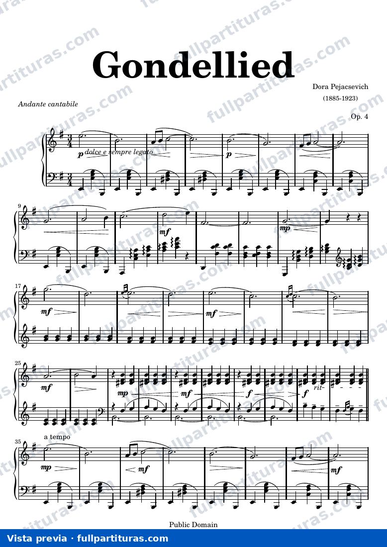 Gondellied — preview