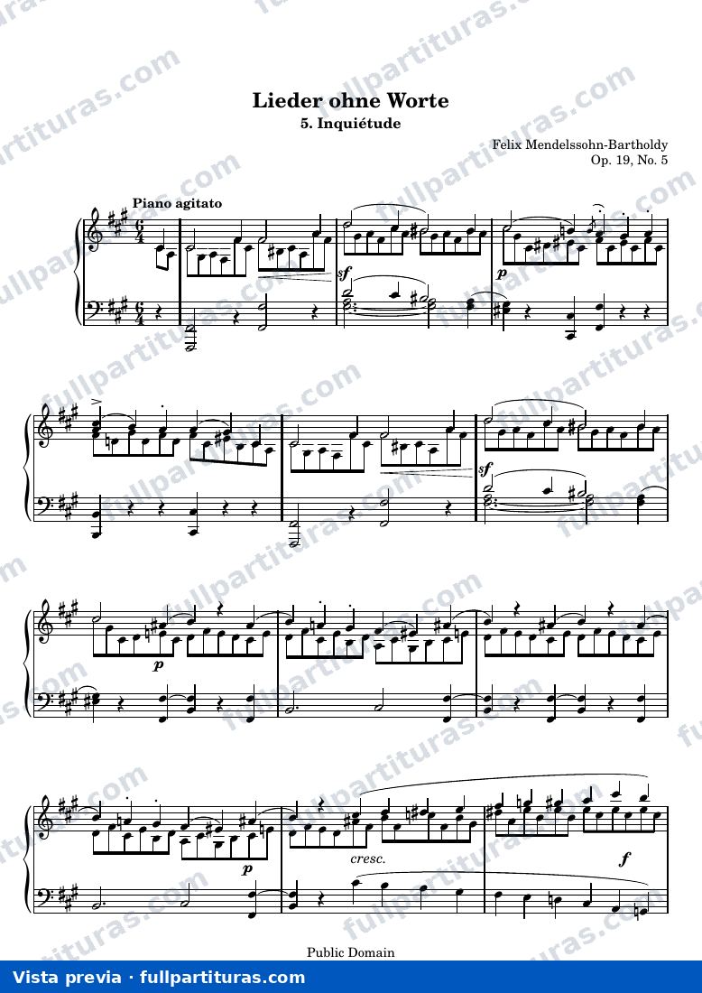 Inquiétude — preview
